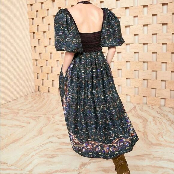 Ulla Johnson Philippa Dress in Obsidian - Picture 2 of 9